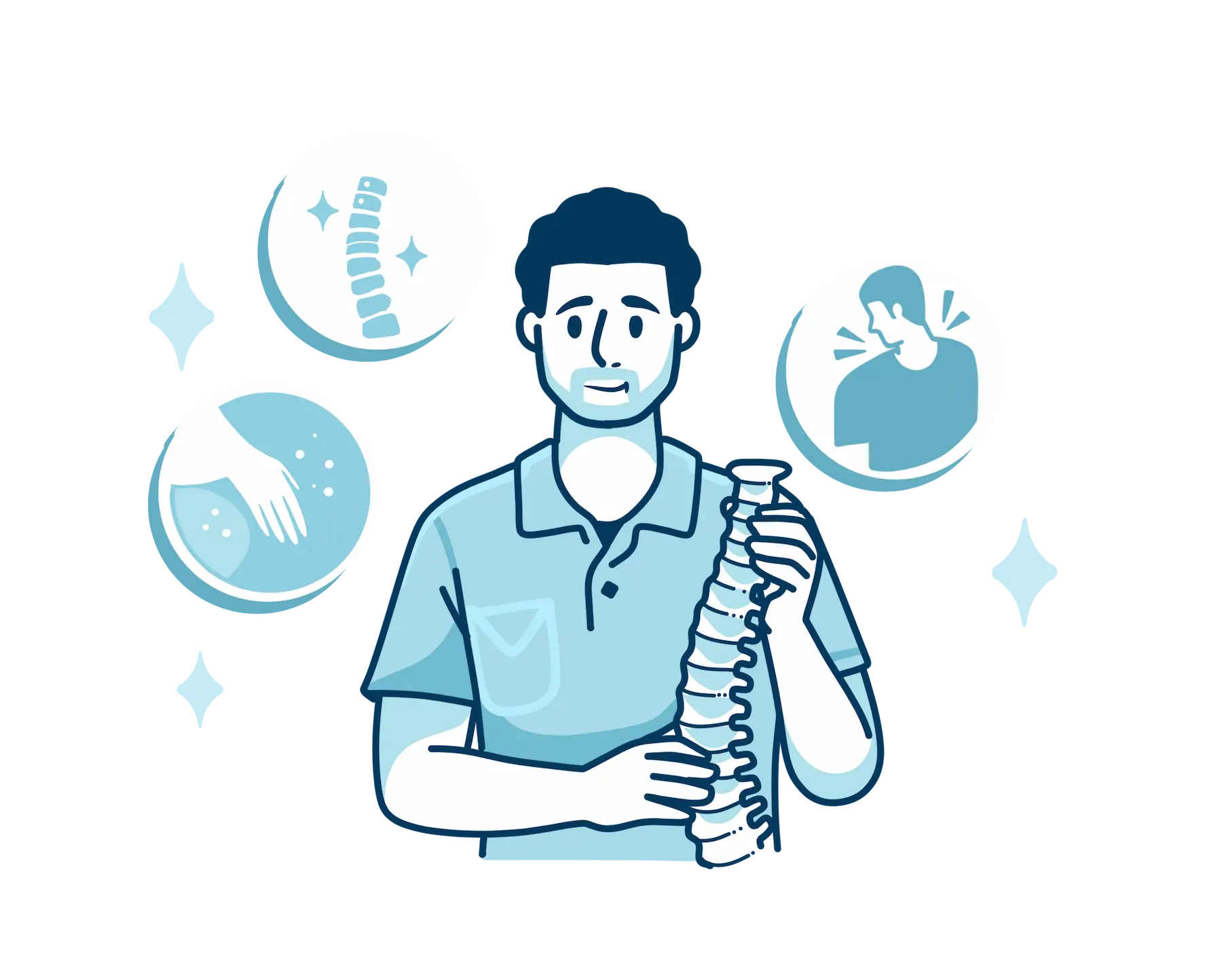 chiropractor illustration