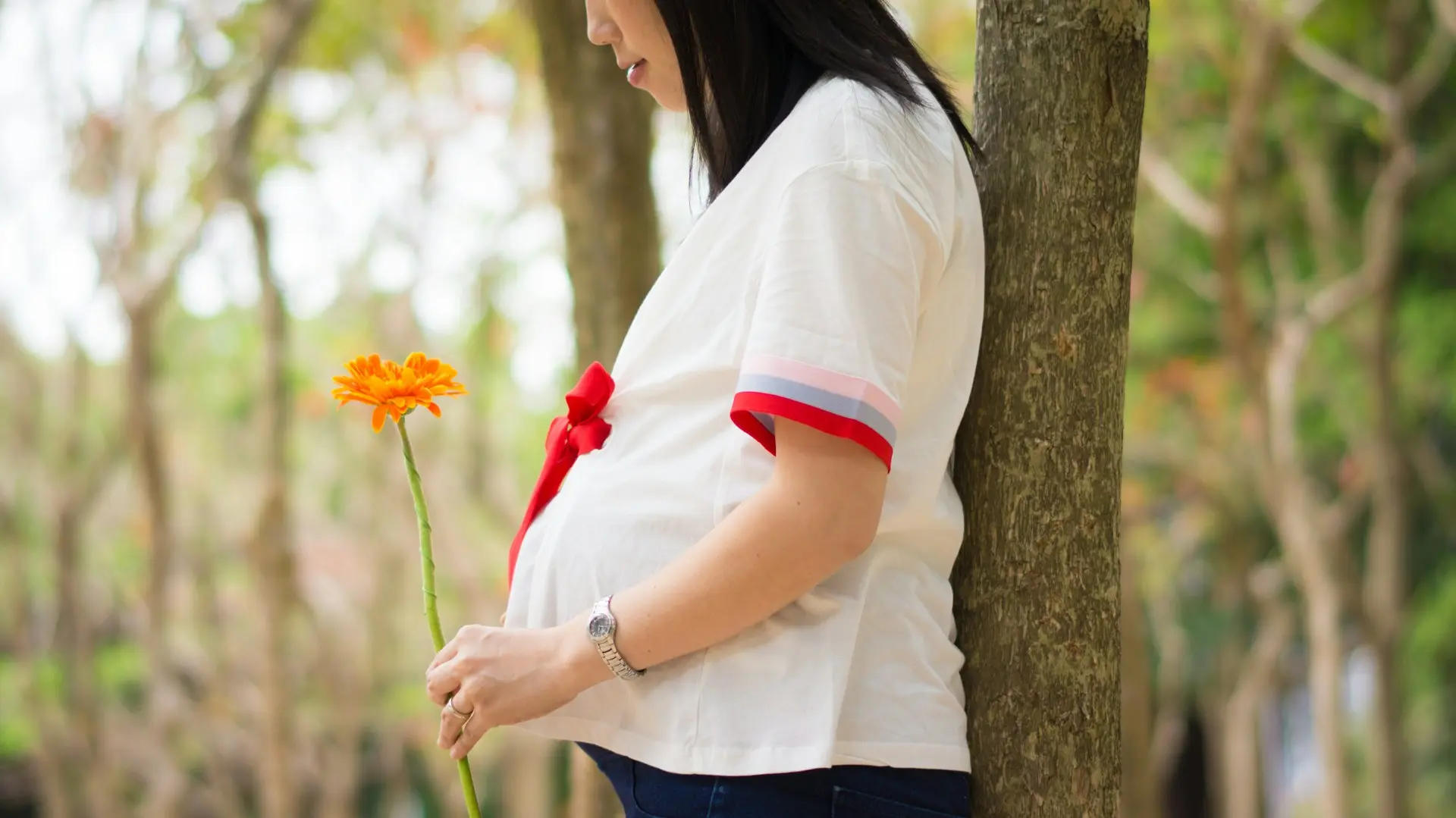 pregnant woman